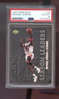 1993-94 Upper Deck #166 Michael Jordan PSA 10 Graded Card Season Leaders Scoring
