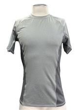Sea Doo Mens Rash Guard Shirt M Smoke Gray Short Sleeve