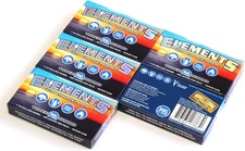 ELEMENTS 300 Ultra Thin Rice Rolling Paper 1.25 1 1/4 Size, 5 Pack = 1500... 