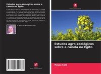 Estudos Agro-EcolóGicos Sobre A Canola No Egito Maysa Said Taschenbuch 2025