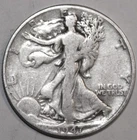 1947-D Walking Liberty Half Dollar - VG/Fine - #07960EC