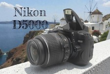 [Excelente+3] Cámara Nikon D5000 DSLR/AF-S DX 18-55mm Juego de lentes de Japón A6116A1