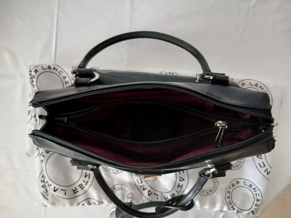 Sac Lancaster Versailles " Princess" Noir - Photo 4/4