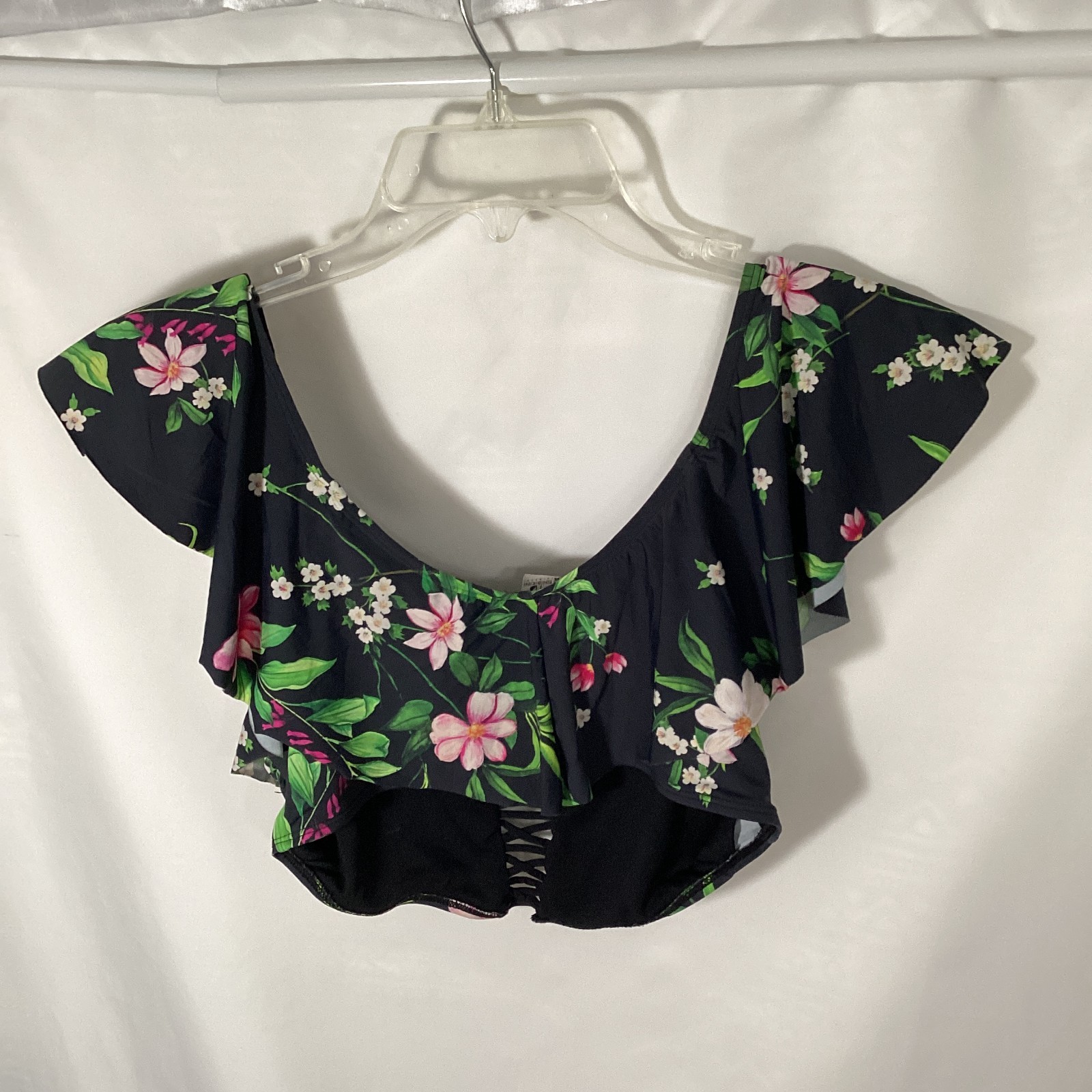 Tinibikini Swimwear Top XL Floral, Tropical
