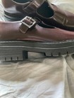 NOBO Women's Brown/Maroon Mary Janes Chunky Lugg Soles Sz 7 — photo 6