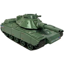 Vintage GI Joe Mobat Tank Action Figure Vehicle 1982 Hasbro Incomplete Untested