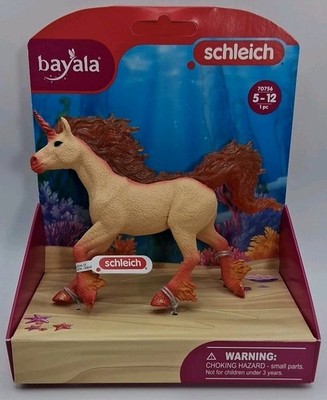 New Schleich Bayala Elemental FIRE UNICORN Element Flaming Figure Retired 70756