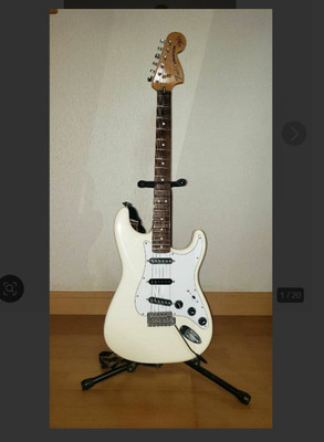 E-Gitarre Fender Stratocaster Ritchie Blackmore Modell Mexico MSZ9316750