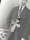 Orthodox pectoral cross crucifix Silver 84 Imperial Russian Christian Cross