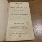 ANTIQUE BOOK ABSTRACT OF INFANTRY TACTICS 1830 DESIGNED FOR USE OF MILITIA U.S. — photo 7