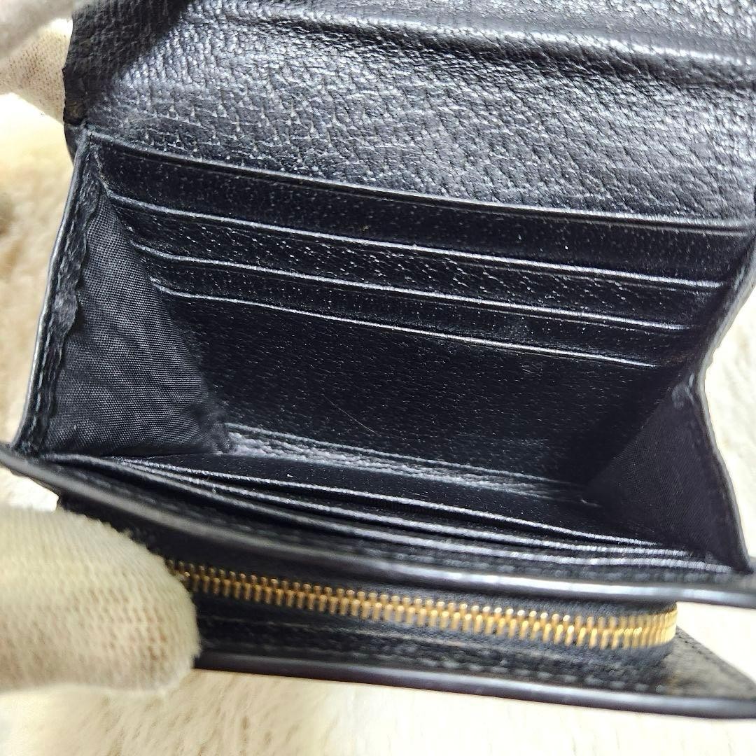 Gucci Bifold Wallet Leather Black Authentic G0205719 thumbnail 22