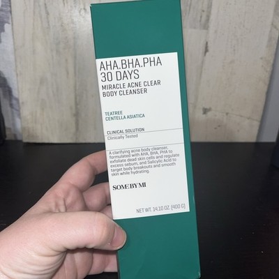 AHA. BHA. PHA 30 Days Miracle Acne Clear Body Cleanser, 14.10 oz (400 g)