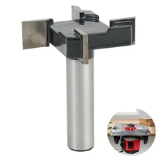 1x CNC Spoilboard Surfacing Router Bit 1/2 Inch Shank Carbide Tipped Woodworking