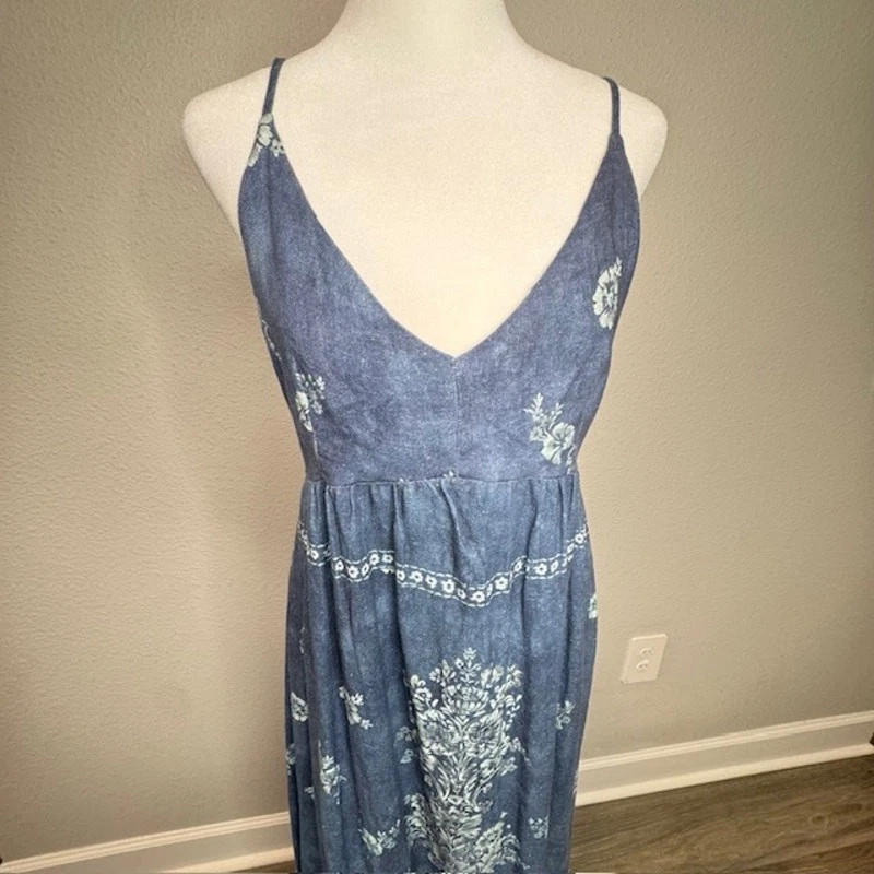 UNDERCOVER Secret Mission Cottagecore prendisole indaco grande