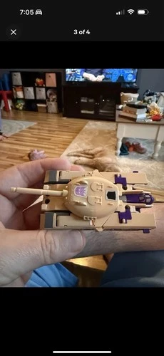 1984 Transformers Triple Changer Blitzwing Tank /Jet G1 Hasbro Vintage