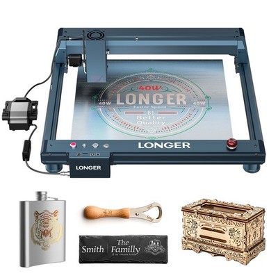 Longer Laser B1 20W Lasergravurgerät Laser-Gravierer Laserschneider 36000mm/min