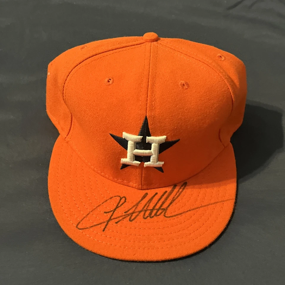 Gorra Lance McCullers Jr. *FIRMADA* Juego Astros de Houston - Serie Mundial 2017 Foto 3 de 4