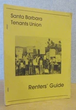 RENTER'S GUIDE - Santa Barbara Tenants United - Inquilinos Unidos 1979 Pamphlet
