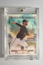 2025 Panini Boys of Summer - Paul Skenes, Paul Skenes #34 Red /175