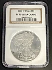 2006-W American Silver Eagle NGC PF70 Ultra Cameo