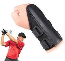 Golf Swing Trainer Wrist Brace Power Band Golf Training Aid Grip Alignment Tool