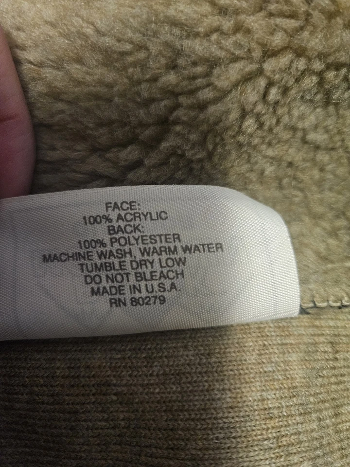 Chaqueta polar Black Mountain para mujer ELK 2X vintage Foto 3 de 4