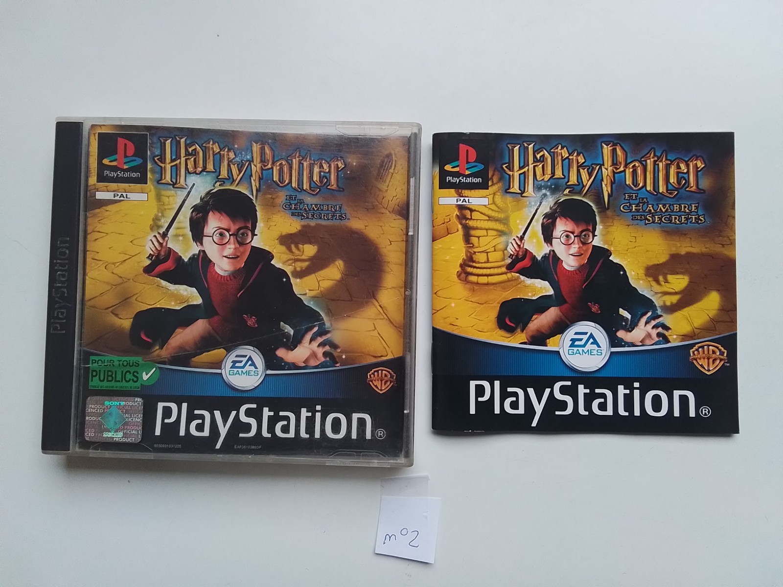 Harry Potter et la Chambre des Secrets Complet sur Playstation PS1 et PS2 !!!