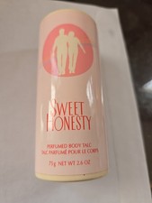 AVON SWEET HONESTY SHIMMERING BODY TALC POWDER 2.6 OZ.