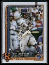 2025 Topps Chrome Update LUISANGEL ACUNA #USC53 Refractor RC NY Mets