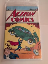 Superman #1, Action Comics No. 1, Vol. 1 June 1938 Reprint, DC w/COA Bag/Boarded