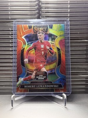 Robert Lewandowski 2025-26 Select FIFA World Cup #37 Tie-Dye 22/25 Poland