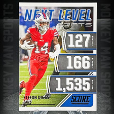 2021 Score - Stefon Diggs - NEXT LEVEL STATS #NL12 BILLS MINT