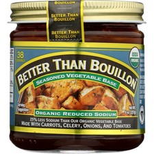 Better Than Bouillon Organic Reduced Sodium Seasoned Vegetable Base 8 Oz
