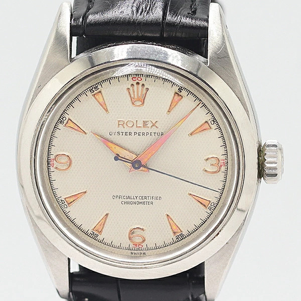 Working Good Condition Rolex Oyster Perpetual 6580 39449 AT Automatic Silver Dia