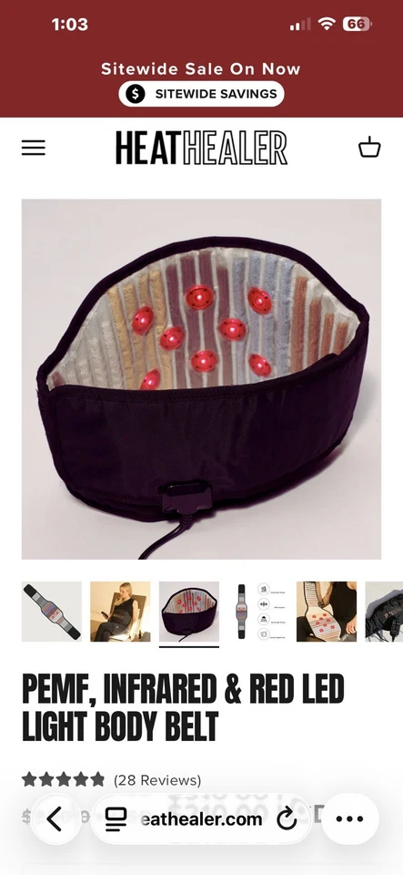 Healer Body Belt Neu Open Box - Bild 4 von 4