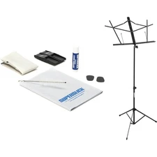 Sweetwater CLCK Clarinet Care Kit and Music Stand