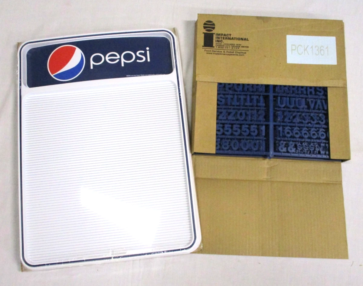 Pepsi Menu Board for sale | eBay