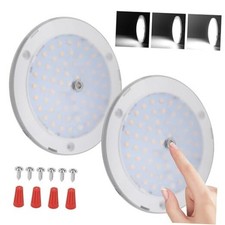 RV Lights Interior, 5 Inch RV LED Ceiling Puck 2 Pack, Cool White 5500-6500K