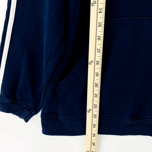 Adidas Hooded Sweatshirt Youth Size L Blue Basketball Graphic Division 303 - Picture 9 of 10