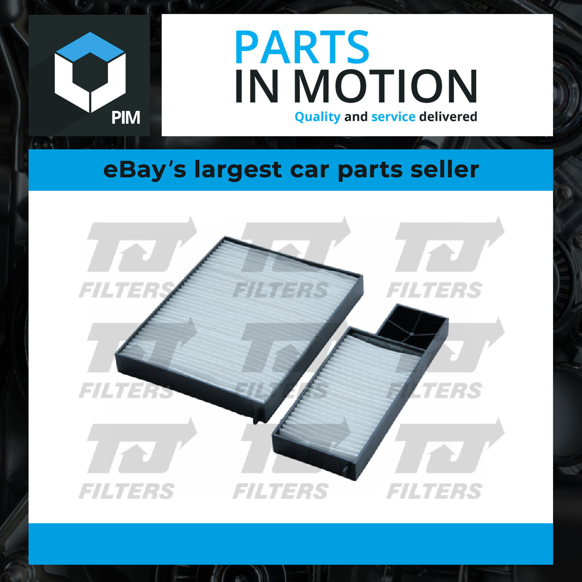 Pollen / Cabin Filter QFC0334 TJ Filters 971331H500 Genuine Quality Guaranteed