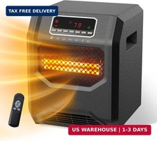Space Heater 1500W Infrared Heater for Indoor Use WEWARM
