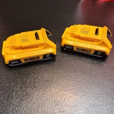 2-pack Genuine Brand New Dewalt 20 Volt 20v Max Li-Ion 2 AH Batteries DCB203