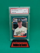 Mark McGwire - 1987 Donruss Rookies #1 - Rookie PSA Mint 9 - Oakland Athletics