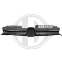 KüHlergrill KüHlergitter Chrom Schwarz FüR Vw Golf Van Vi Variant