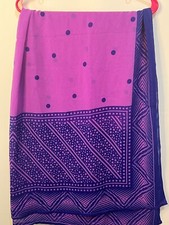 Pre-owned Ethnic Pakistani Indian Duppata Saree Scarf Printed Wrap Stole U14 