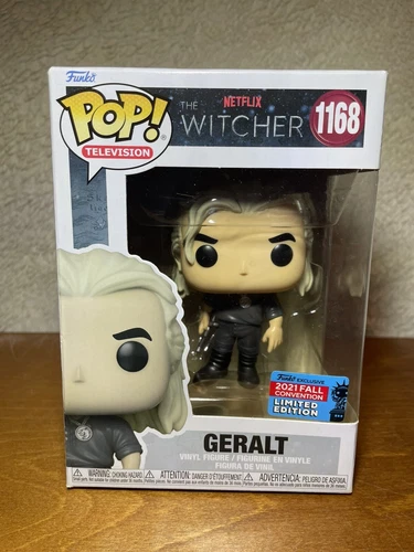 Funko Pop! Television: The Witcher, Geralt, #1168, 2021 Fall Convention Excl.