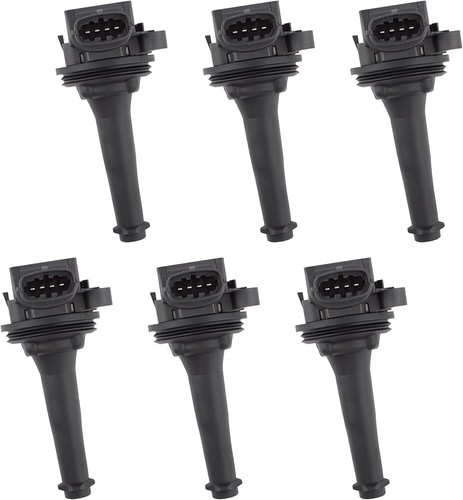 Pack of 6 Ignition Coils For Volvo C70 S60 S70 S80 V70 XC70 XC90 L5 99-07 UF341 - Picture 2 of 8