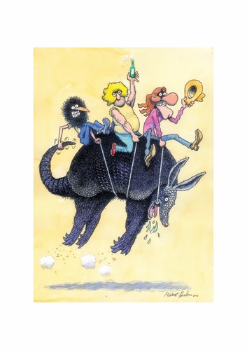 FIFTY FREAKIN' YEARS with The FABULOUS FURRY FREAK BROTHERS with Signed Postcard - Picture 5 of 8