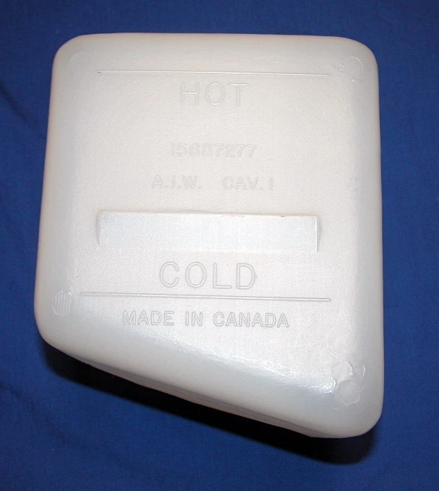 Nuevo tanque depósito desbordamiento radiador GM 85-99 Chevy GMC P20 P25 P2500 furgoneta Foto 2 de 4