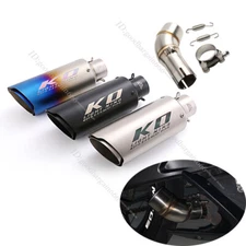 For Yamaha YZF R3 R25 MT-03 2014-2024 Exhaust Tips Motorcycle Mid Pipe Mufflers